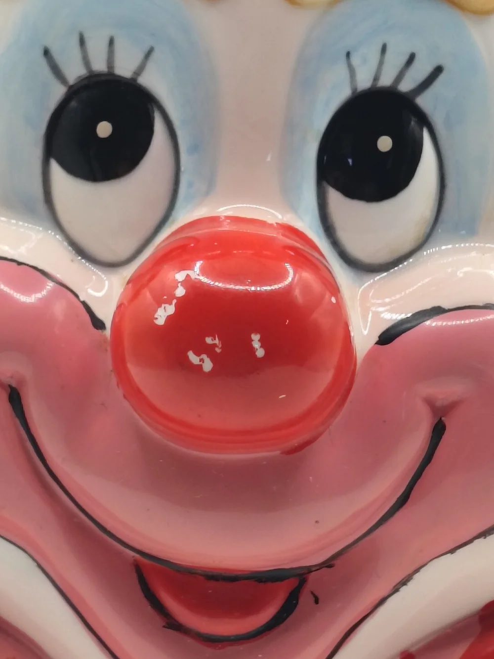 Rare Vintage Napco Clown Planter/Head Vase